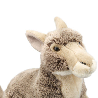 Không phai màu Đồ chơi trẻ em mô phỏng Kangaroo Plush 40cm