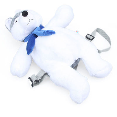 35cm Màu có thể giặt An toàn Phim hoạt hình Husky sang trọng Ba lô
