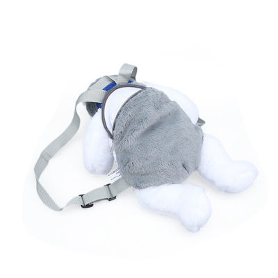 35cm Màu có thể giặt An toàn Phim hoạt hình Husky sang trọng Ba lô