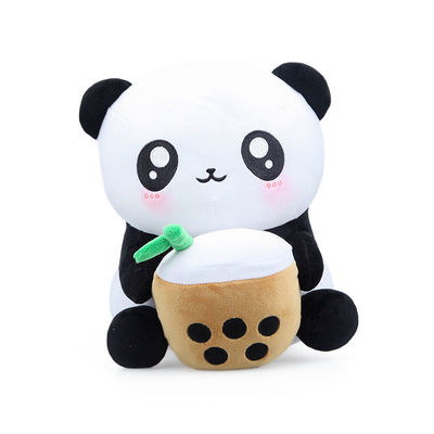 PP Bông nhồi Tách trà sữa Panda Đồ chơi sang trọng