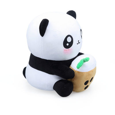 PP Bông nhồi Tách trà sữa Panda Đồ chơi sang trọng