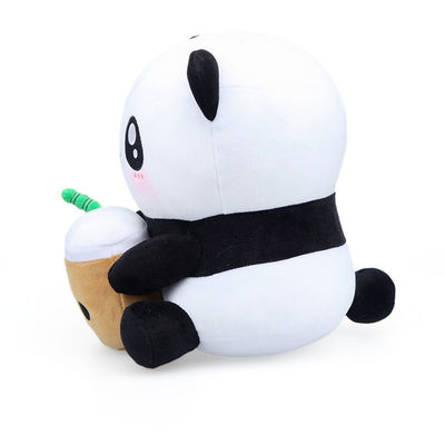 PP Bông nhồi Tách trà sữa Panda Đồ chơi sang trọng