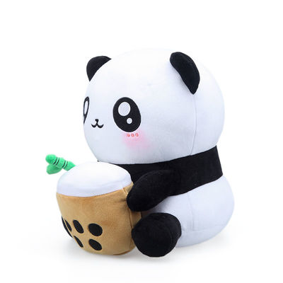 PP Bông nhồi Tách trà sữa Panda Đồ chơi sang trọng