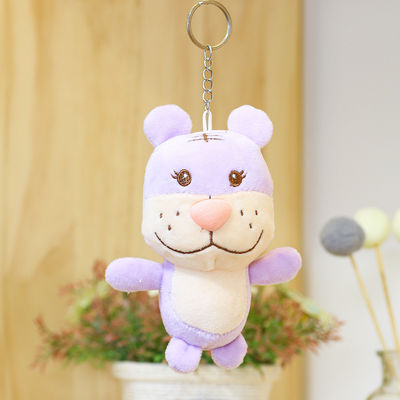 PP Bông điền 12 cm Phim hoạt hình Zodiac Tiger Đồ chơi sang trọng ODM
