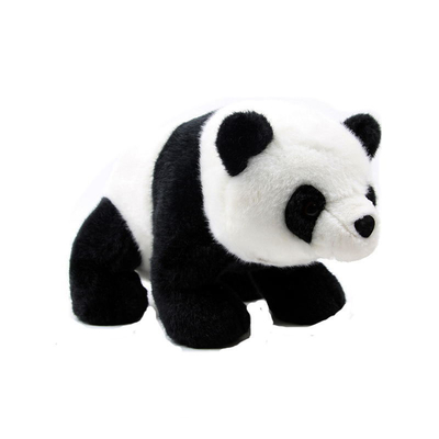 Tùy chỉnh thân thiện với da Panda Đồ chơi sang trọng Không phai màu Ngồi 100% bông PP