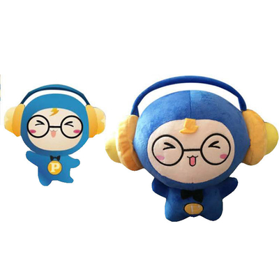 ODM / OEM 100% Polyester Đồ chơi động vật nhồi bông PP sang trọng