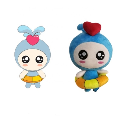 ODM / OEM 100% Polyester Đồ chơi động vật nhồi bông PP sang trọng