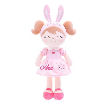 Cô gái đáng yêu Dressing Anime Đồ chơi sang trọng PP Cotton Filler 25cm để làm quà tặng