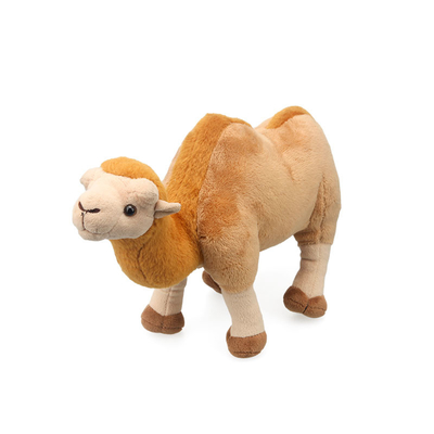 Búp bê thiết kế mới 35cm Đồ chơi sang trọng lạc đà dễ thương OEM Mô phỏng logo tùy chỉnh