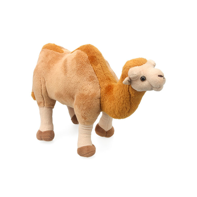 Búp bê thiết kế mới 35cm Đồ chơi sang trọng lạc đà dễ thương OEM Mô phỏng logo tùy chỉnh