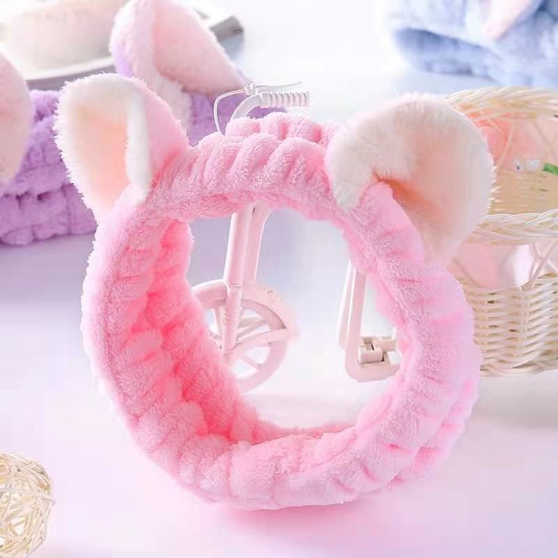 Tai mèo dễ thương Trang điểm đơn giản Băng đô sang trọng Băng đô cài tóc sang trọng Phụ kiện đồ chơi mềm